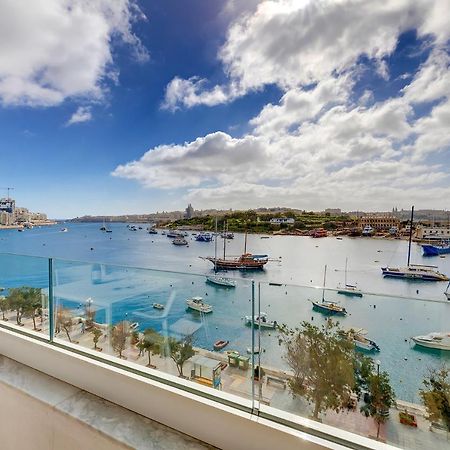 Deluxe Apartment With Valletta And Harbour Views Слима Экстерьер фото