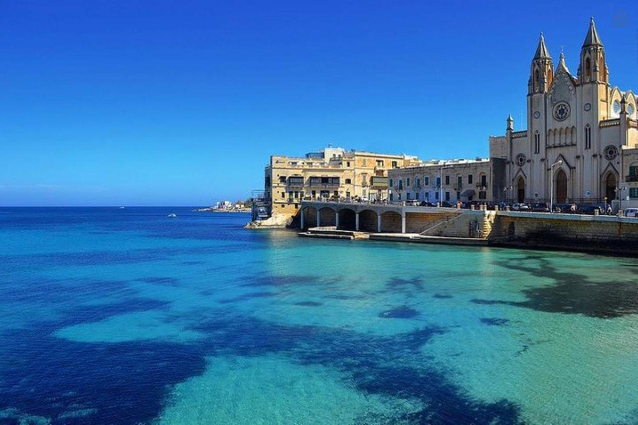 Deluxe Apartment With Valletta And Harbour Views Слима Экстерьер фото