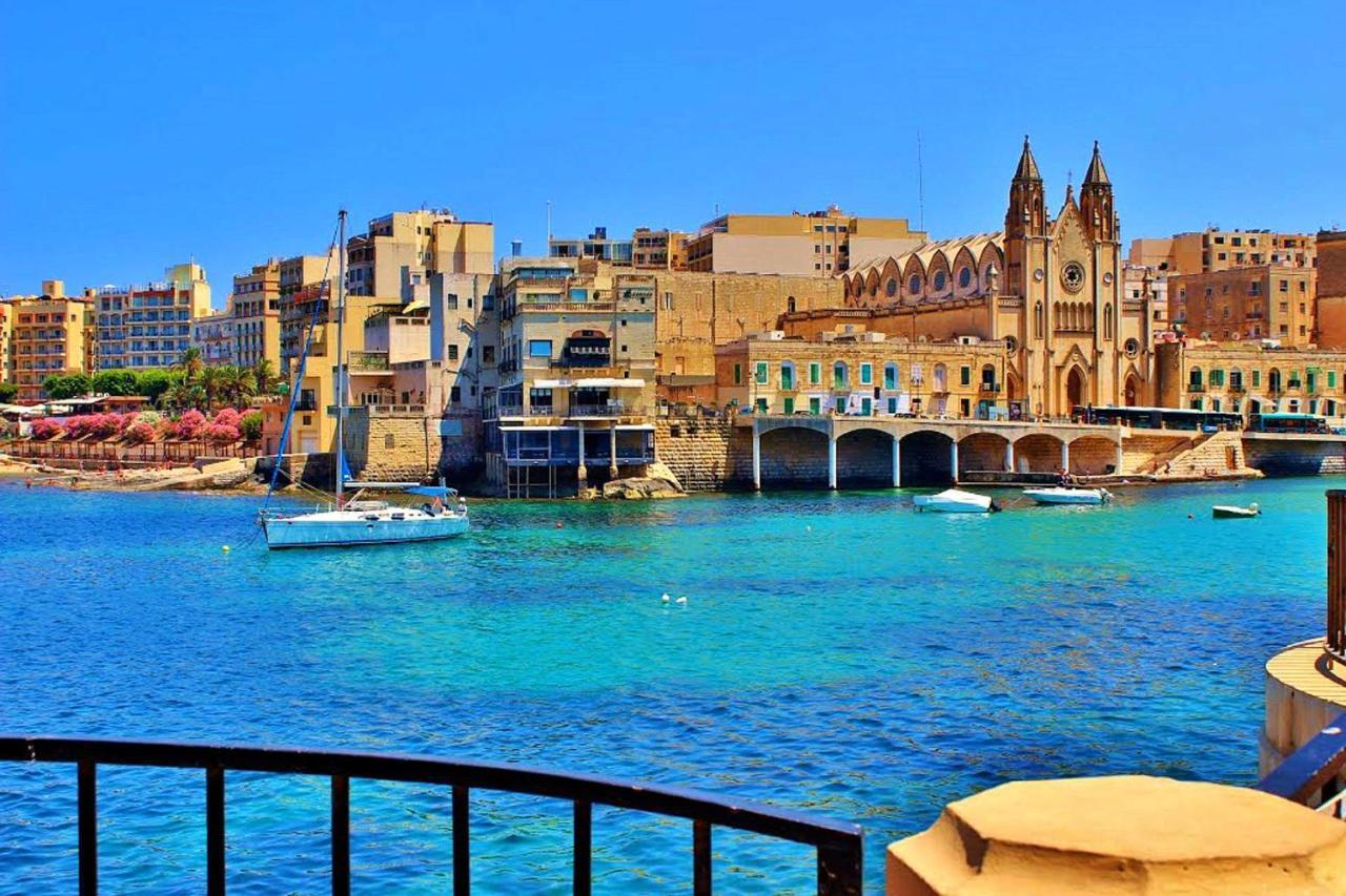 Deluxe Apartment With Valletta And Harbour Views Слима Экстерьер фото