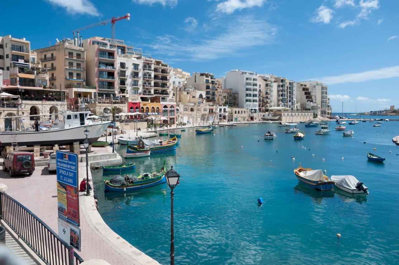 Deluxe Apartment With Valletta And Harbour Views Слима Экстерьер фото