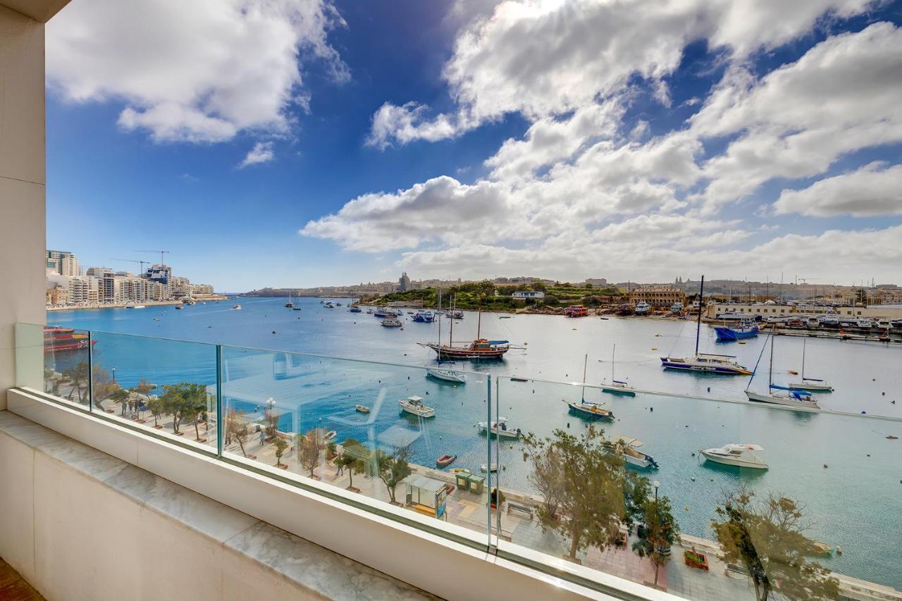 Deluxe Apartment With Valletta And Harbour Views Слима Экстерьер фото