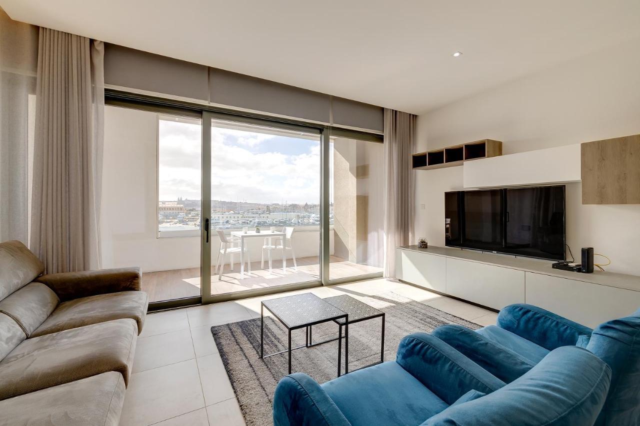 Deluxe Apartment With Valletta And Harbour Views Слима Экстерьер фото
